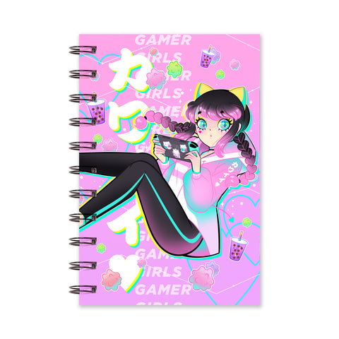 Konpeito Gamer Girls Notebook (Lined/Sketch/Sticker Album)