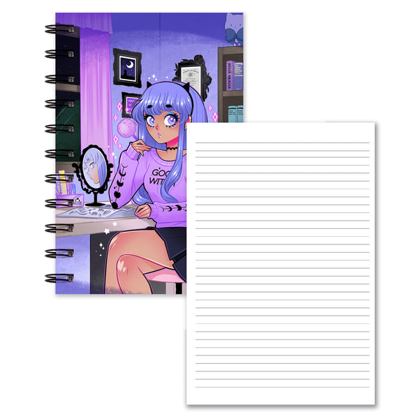 Good Witch Studies Notebook (Lined/Sketch/Sticker Album)