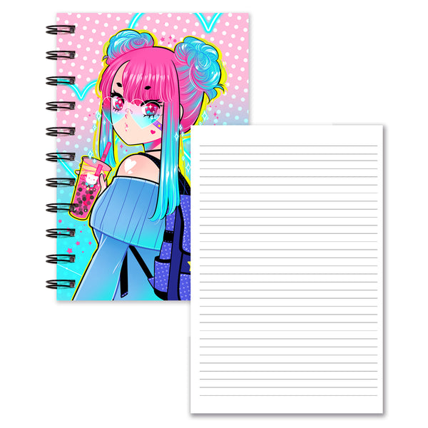Gradients Studies Notebook (Lined/Sketch/Sticker Album)