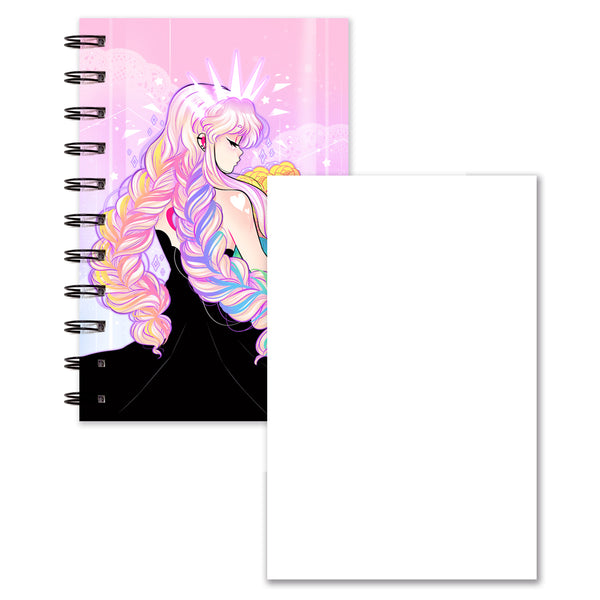 Prism Bouquet Notebook (Lined/Sketch/Sticker Album)