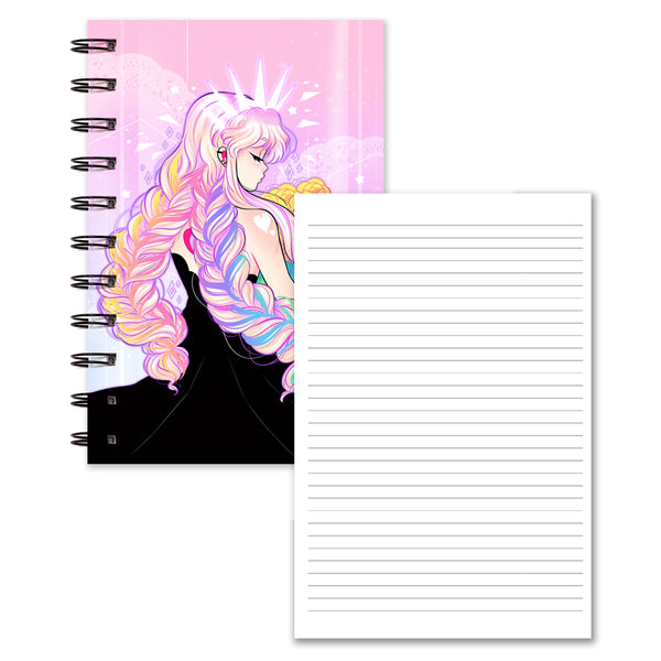Prism Bouquet Notebook (Lined/Sketch/Sticker Album)