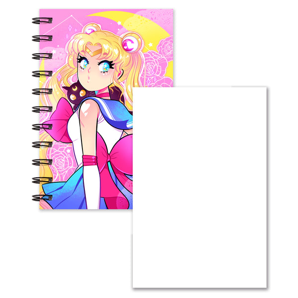 Sailor Moon Notebook (Lined/Sketch/Sticker Album)