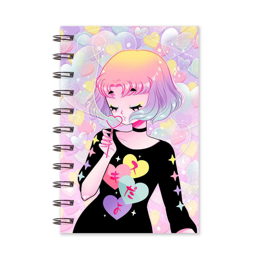 Suki Bubbles Notebook (Lined/Sketch/Sticker Album)