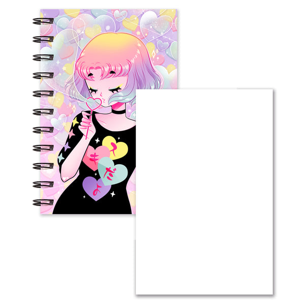 Suki Bubbles Notebook (Lined/Sketch/Sticker Album)