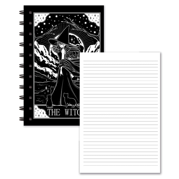 The Witch Notebook (Lined/Sketch/Sticker Album)
