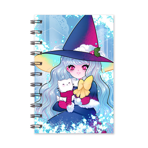 Winter Witch Notebook (Lined/Sketch/Sticker Album)
