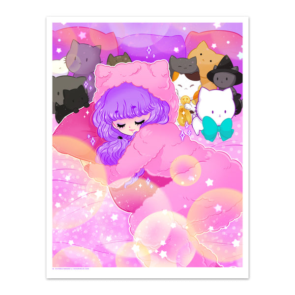 ✪ Patreon Cutie Mail Club: Fluffy Oyasumimir (March 2022)