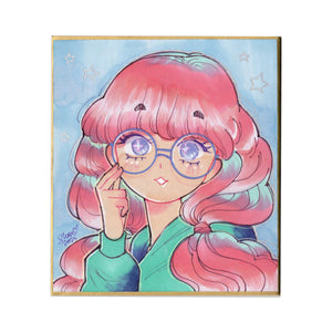Original Bubbles Small Shikishi