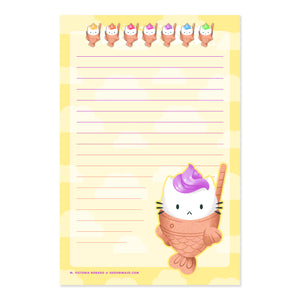 Sassy Kitties Summer Treats Taiyaki Stationery Paper
