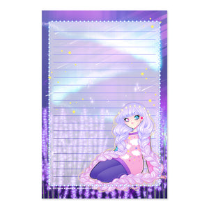 Lavender Aurora Stationery Paper