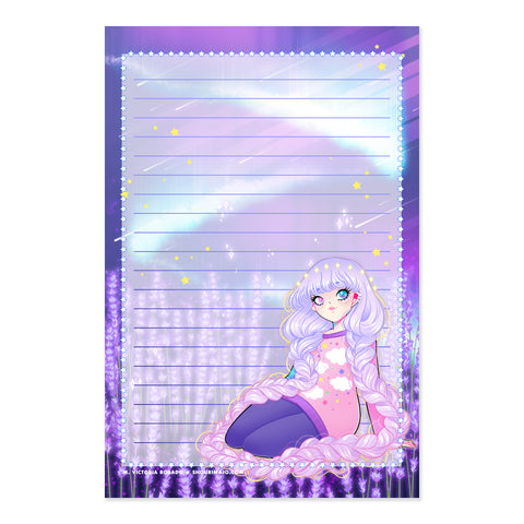Lavender Aurora Stationery Paper