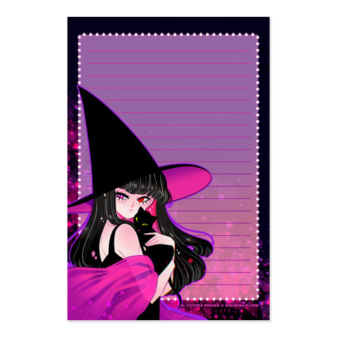 Ouija Witch & Cat Stationery Paper
