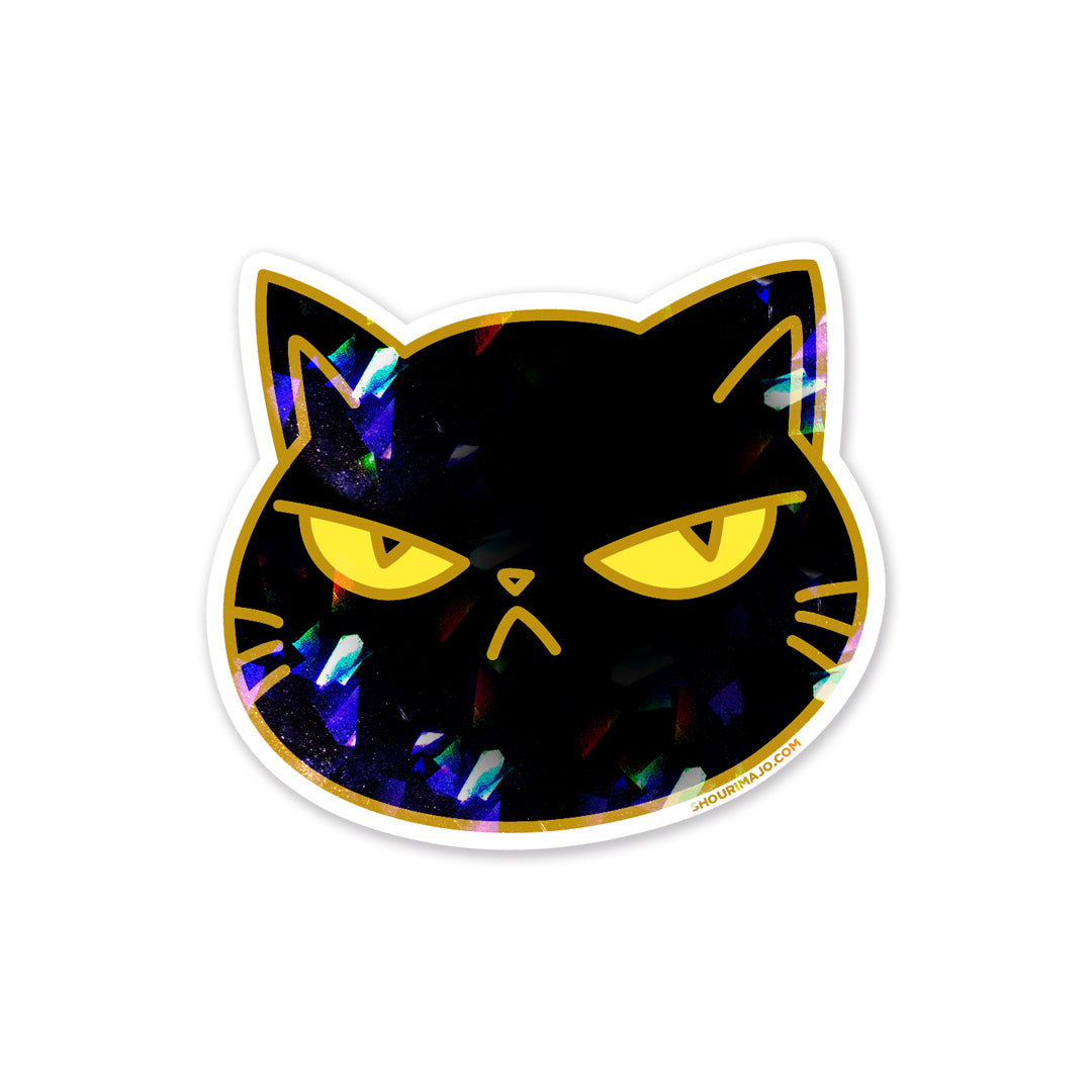 Sassy Kitties Negini Sparkly Sticker