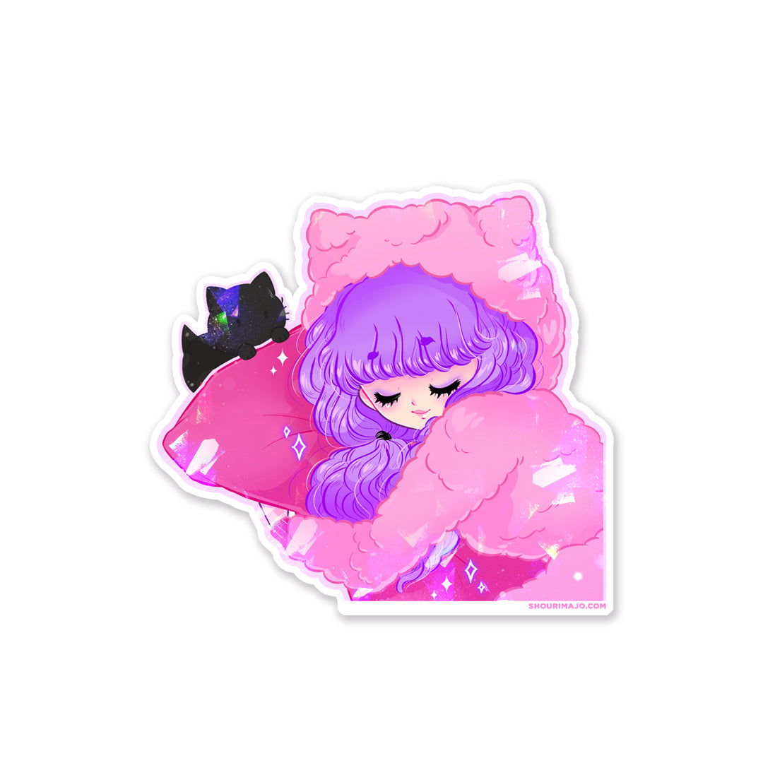 Fluffy Nap Sparkly Sticker