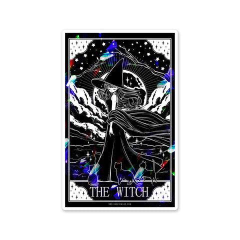 The Witch Sparkly Sticker