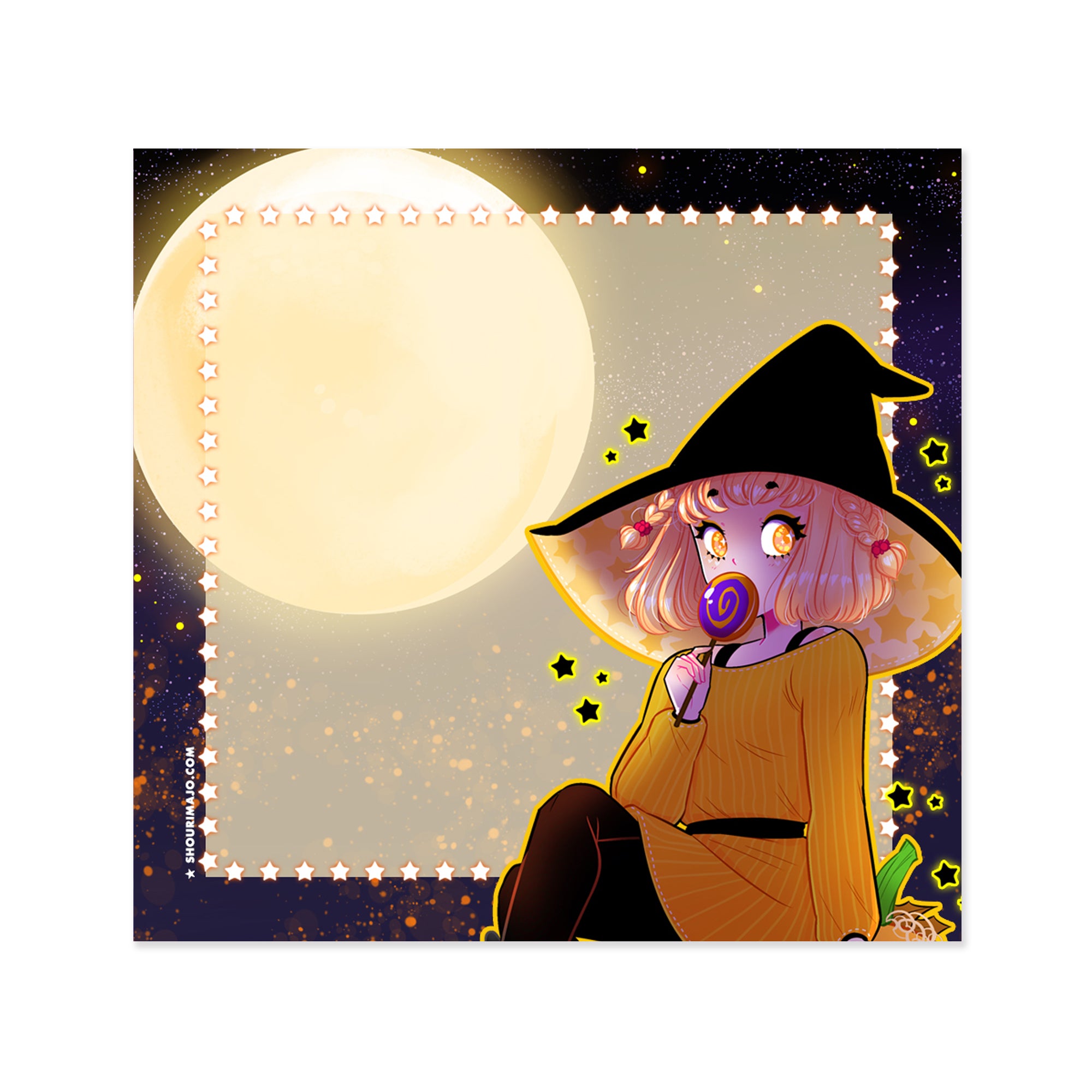 Halloween Trick-or-Treat Sticky Notes