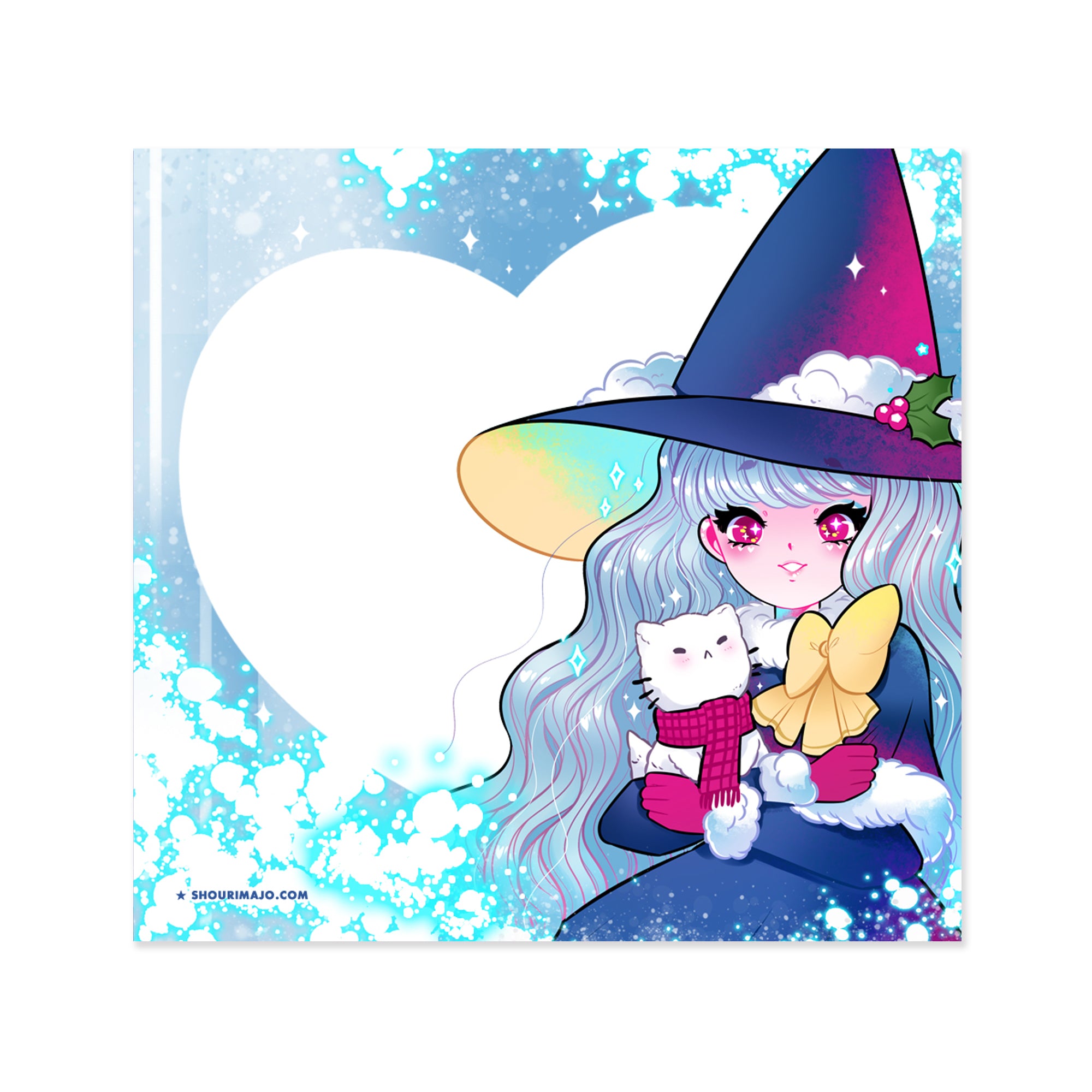 Winter Witch Sticky Notes