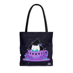 Bubble Kittea Magical Tea Tote Bag