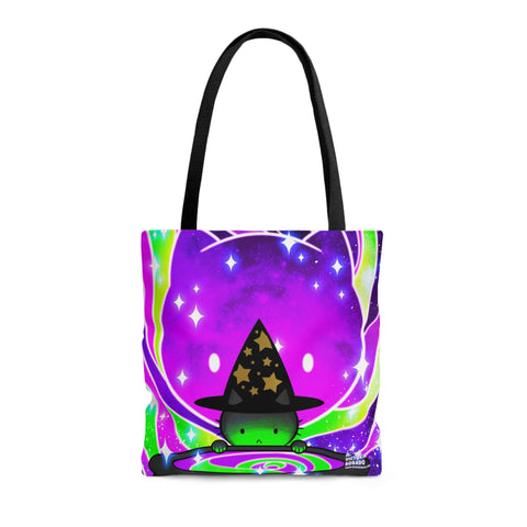 Sassy Kitties Witchy Kitties Cauldron Cat Tote Bag