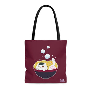 Sassy Kitties Sakura Matsuri Ramen Cat Tote Bag