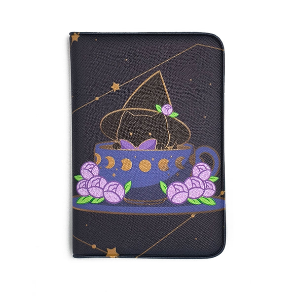 Sassy Kitties Witchy Kitties Magical Tea Card Wallet