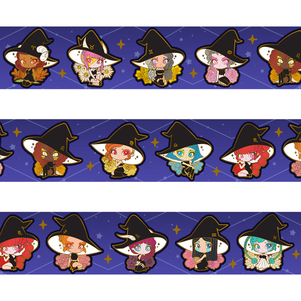 Cosmeek Zodiac Witches Washi Tape