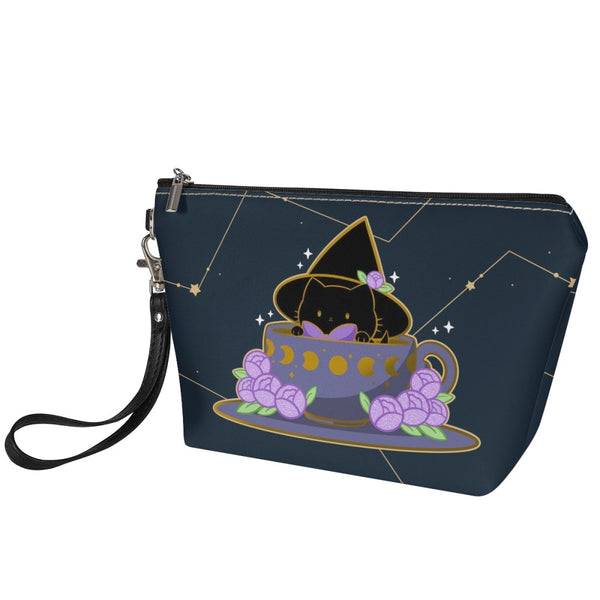 Sassy Kitties Witchy Kitties Magical Tea Zipper Pouch
