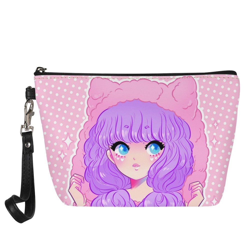 Fluffy Zipper Pouch