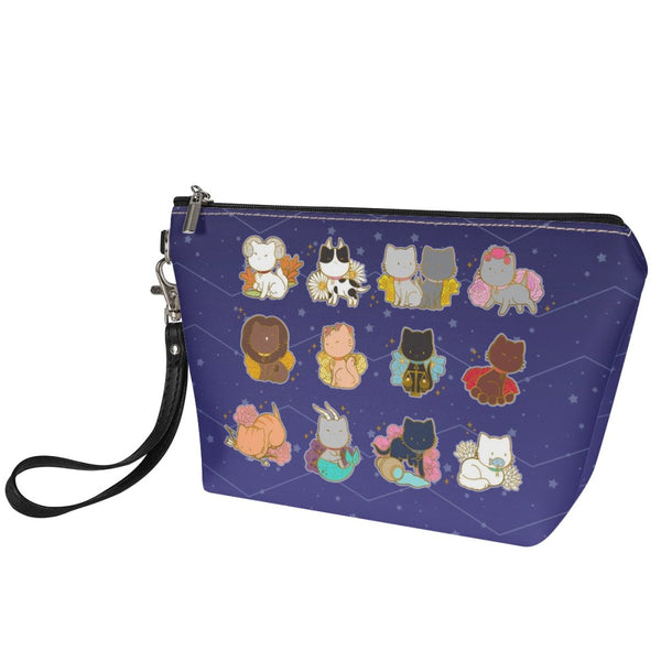 Cosmeek Zodiac Kitties Zipper Pouch