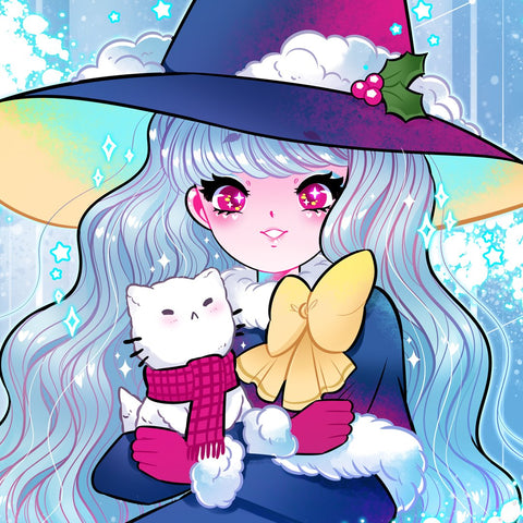 Winter Witch Art Print (Signed)