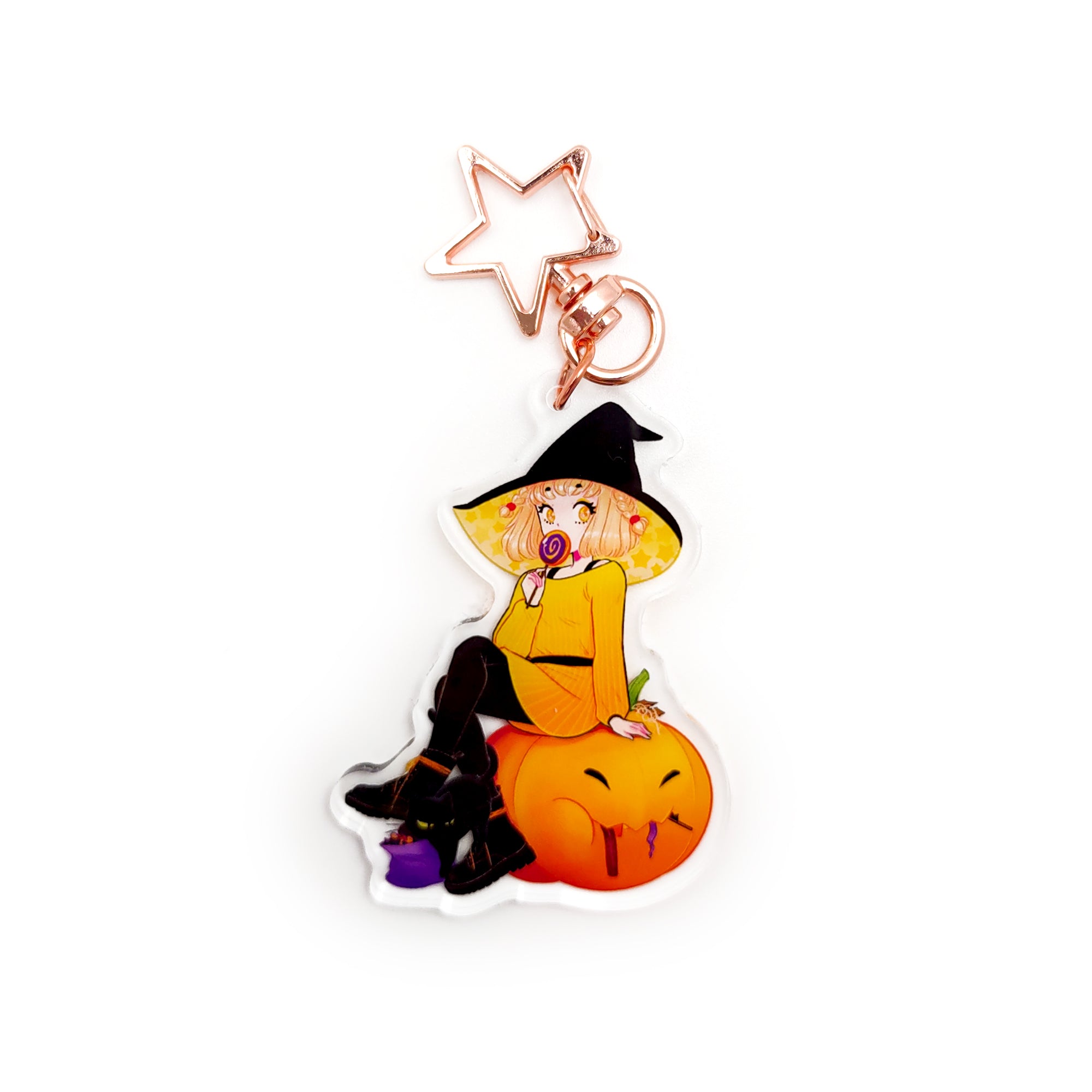 Cute Cuties Halloween Acrylic Keychain