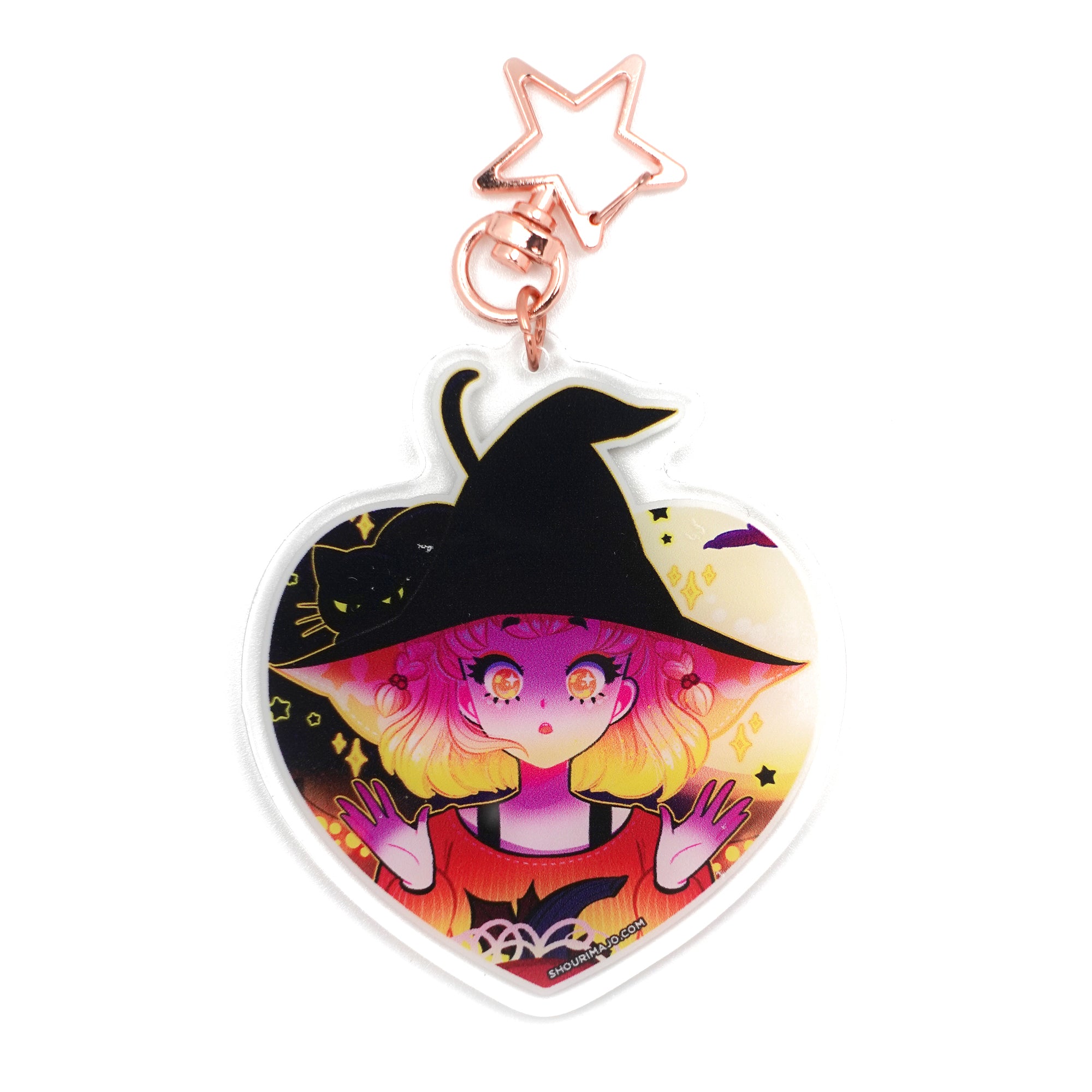 Cute Cuties Witch Acrylic Keychain