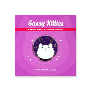 Sassy Kitties Astrocat Enamel Pin