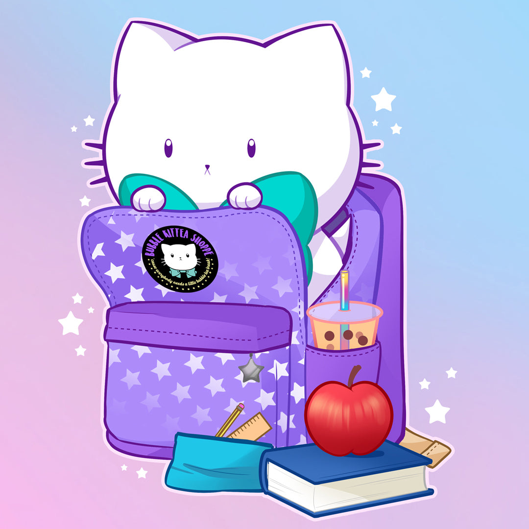 ✪ Patreon Cutie Mail Club: Bubble Kittea Backpack (September 2022)