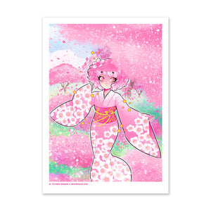 Cherry Blossom Art Print (Signed)
