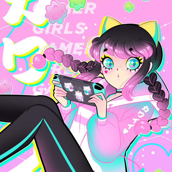 ✪ Patreon Cutie Mail Club: Gamer Girls (April 2021)