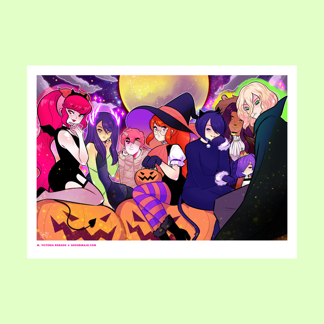 #Blessed Halloween Art Print (Signed)