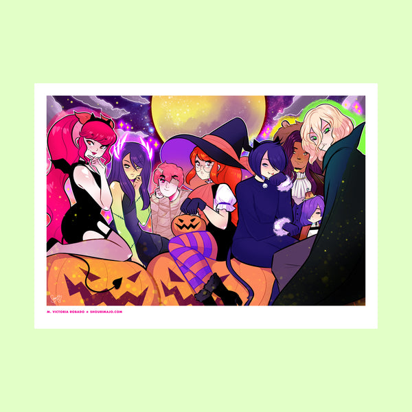 #Blessed Halloween Art Print (Signed)