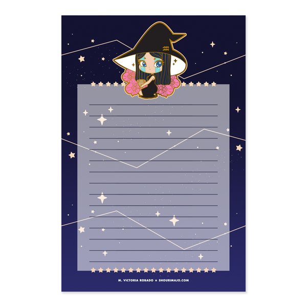 Cosmeek Zodiac Witches Stationery Paper