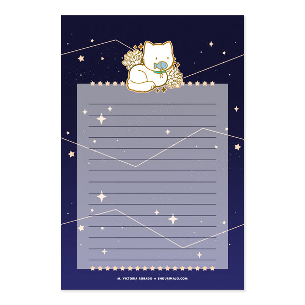 Cosmeek Zodiac Kitties Stationery Paper