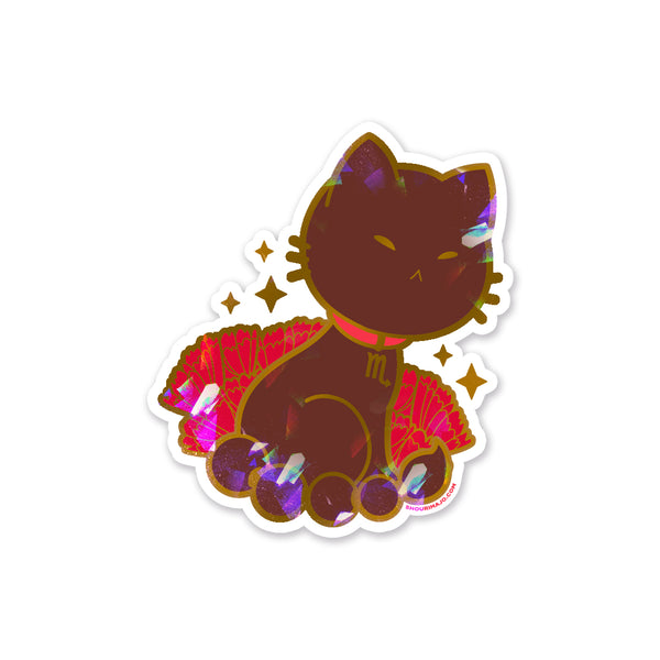 Cosmeek Zodiac Kitties Sparkly Stickers