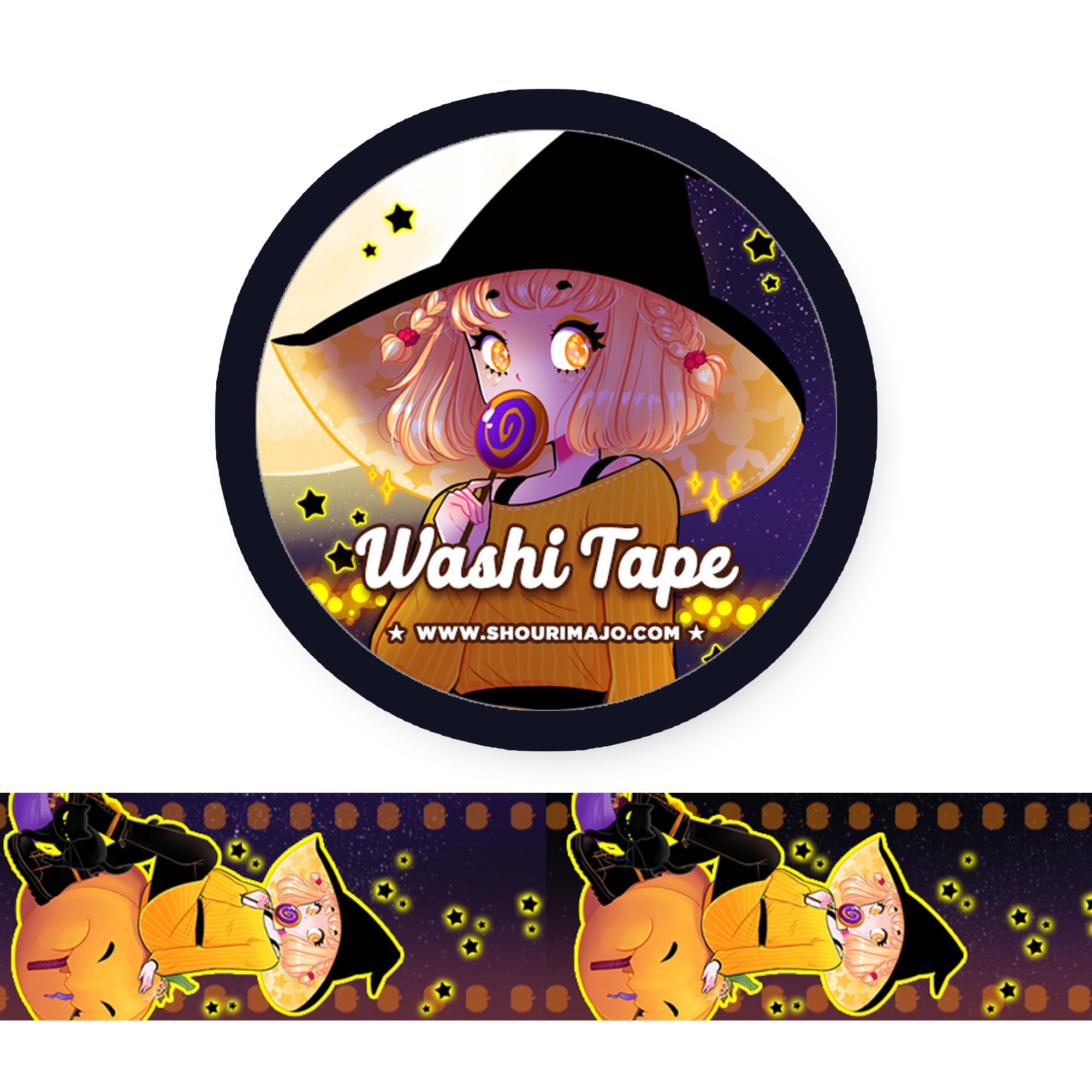 Halloween Trick-or-Treat Washi Tape